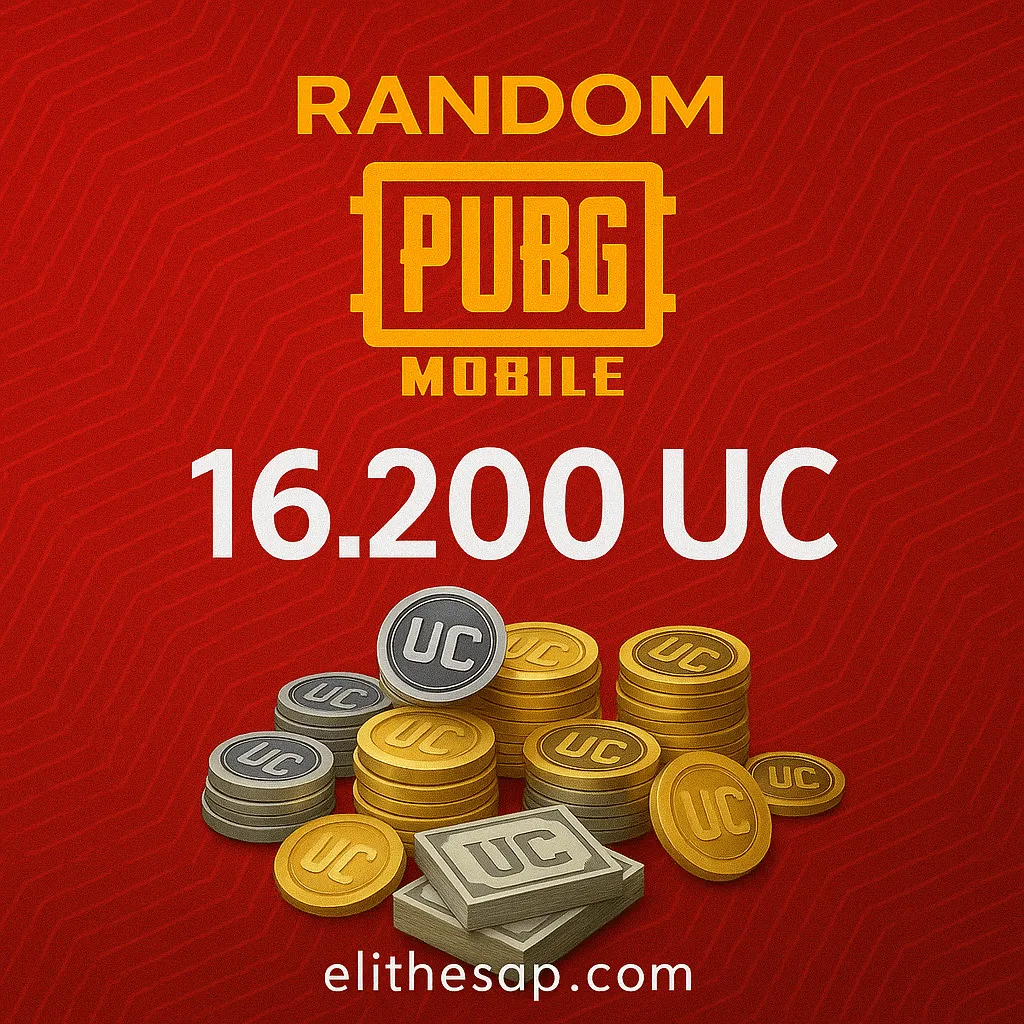 PUBG Mobile Random 16.200 UC Şansı