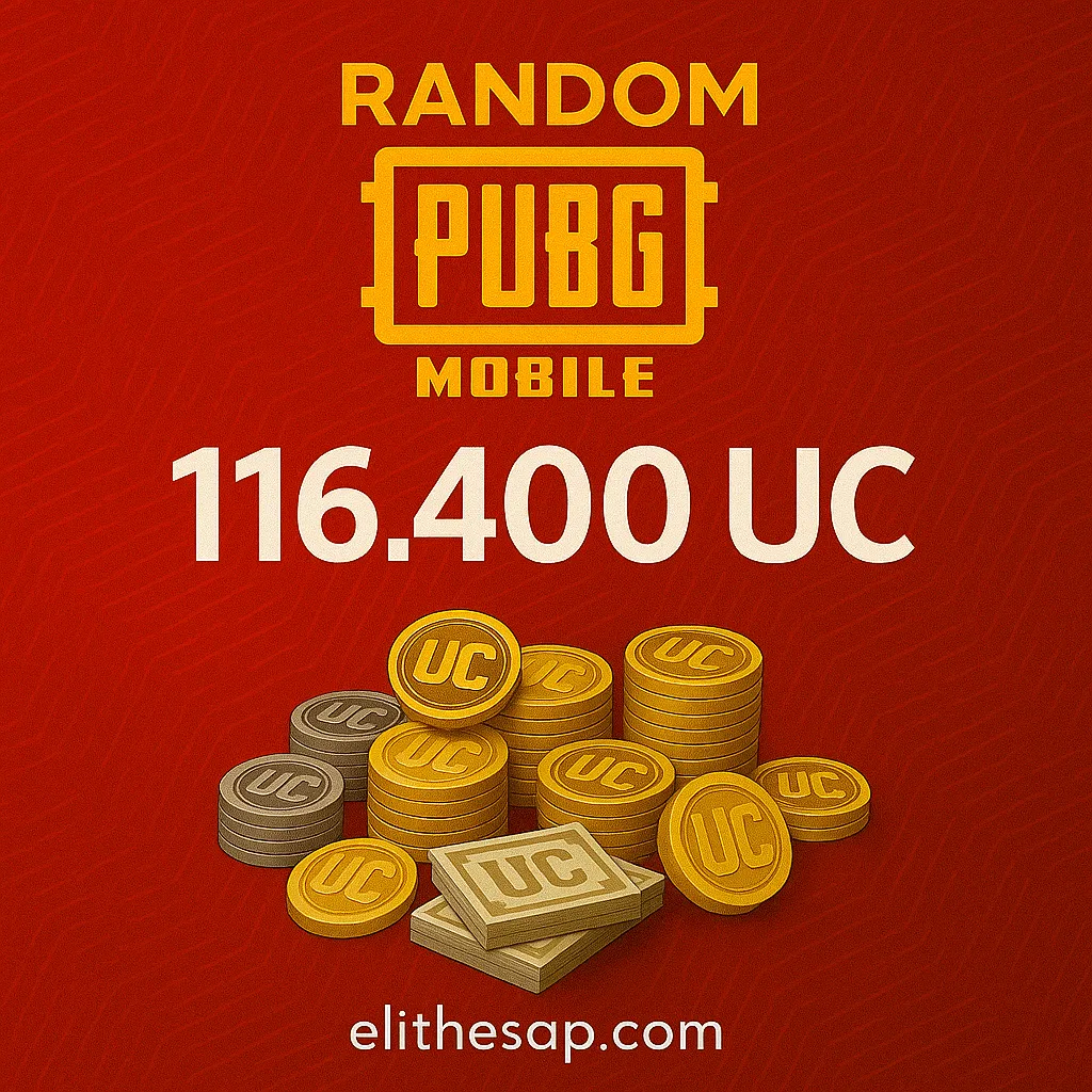 PUBG Mobile Random 116.400 UC Şansı